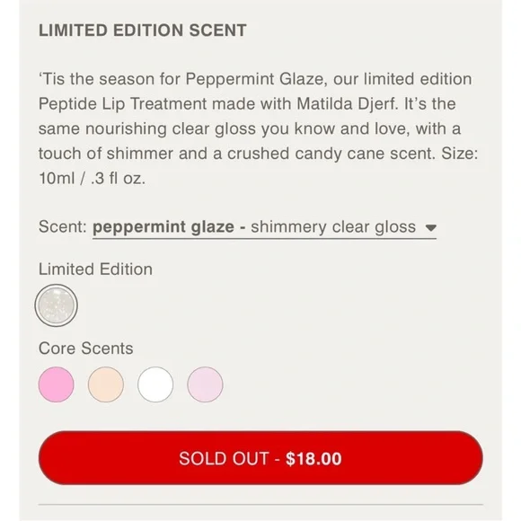 Rhode Peptide Lip Treatment - Peppermint Glaze - Picture 4 of 11